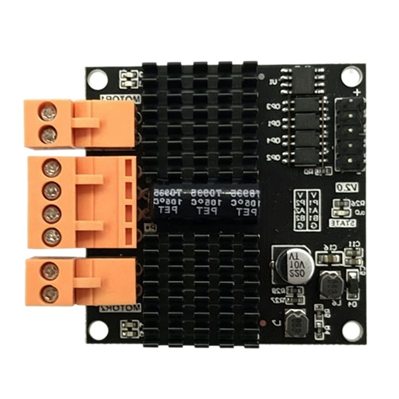 L298N Module - โมดูลขับมอเตอร์แบบมีแปรงถ่าน ABJT-DC 12V/24V 12A 2 ช่อง