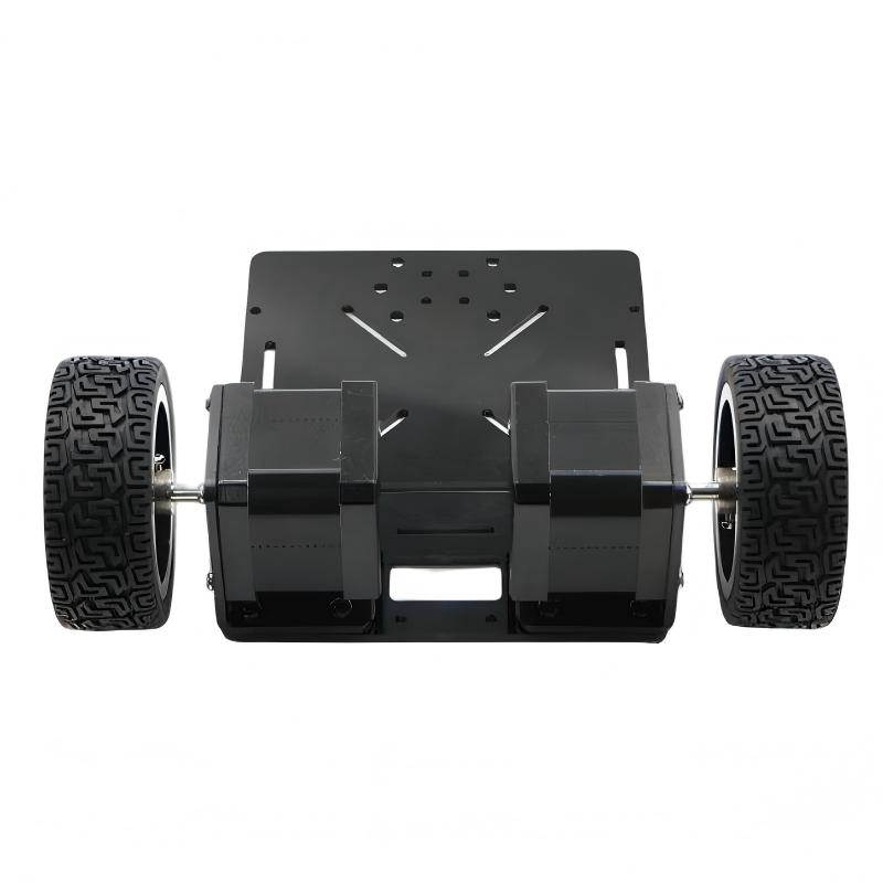 Tracked Robot Chassis - ชุดโครงรถหุ่นยนต์ 3WD พร้อมมอเตอร์ DC / สเต็ปเปอร์