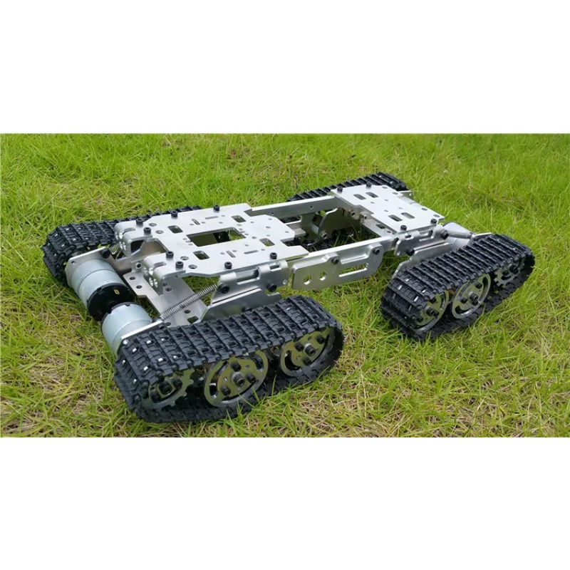 Tracked Robot Chassis - รถถังบังคับวิทยุ GOOD WZY569 พร้อมโครงรถหุ่นยนต์ ขนาด 393