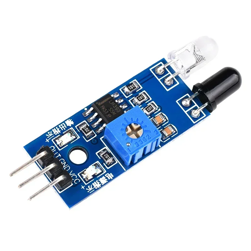 Infrared Obstacle Sensor - 10 ชิ้น สำหรับ Arduino DIY รถอัจฉริยะ