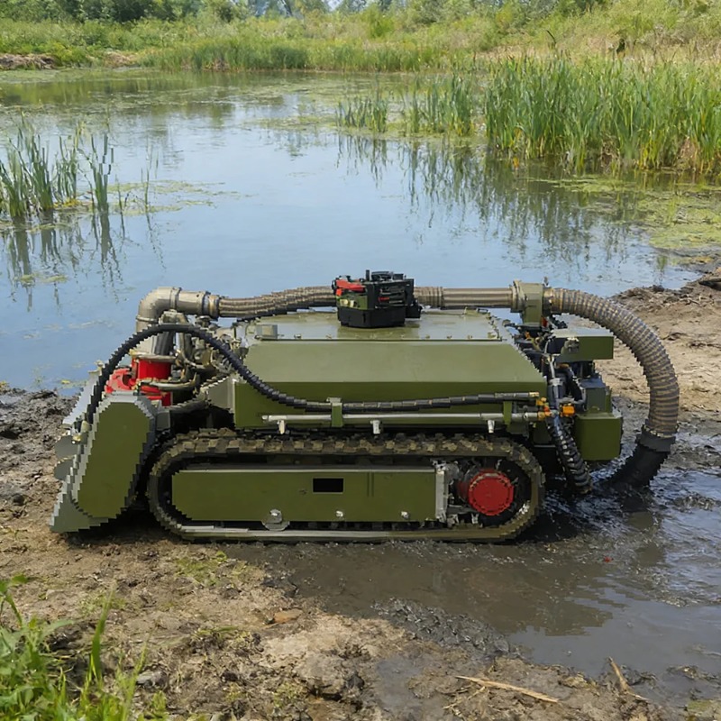 หุ่นยนต์ขุดดินใต้น้ำขนาดกะทัดร - Tracked Robot Chassis บทวิจารณ์และราคา