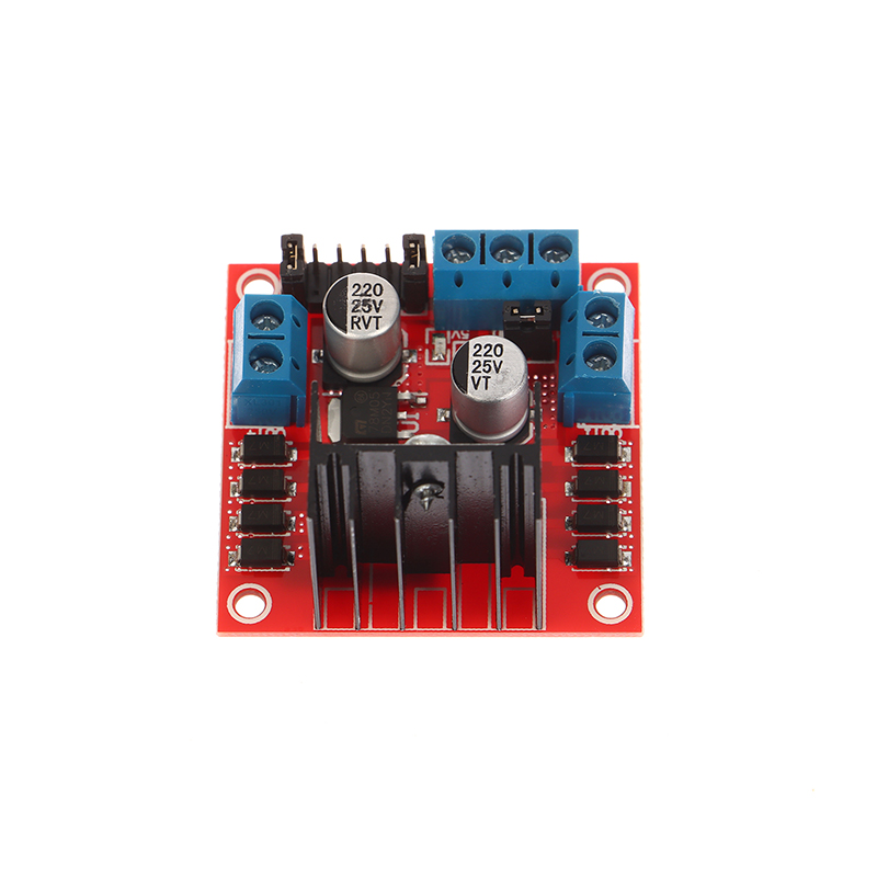 ไดรเวอร์มอเตอร์กระแสตรงกำลังสู - L298N Module บทวิจารณ์และราคา