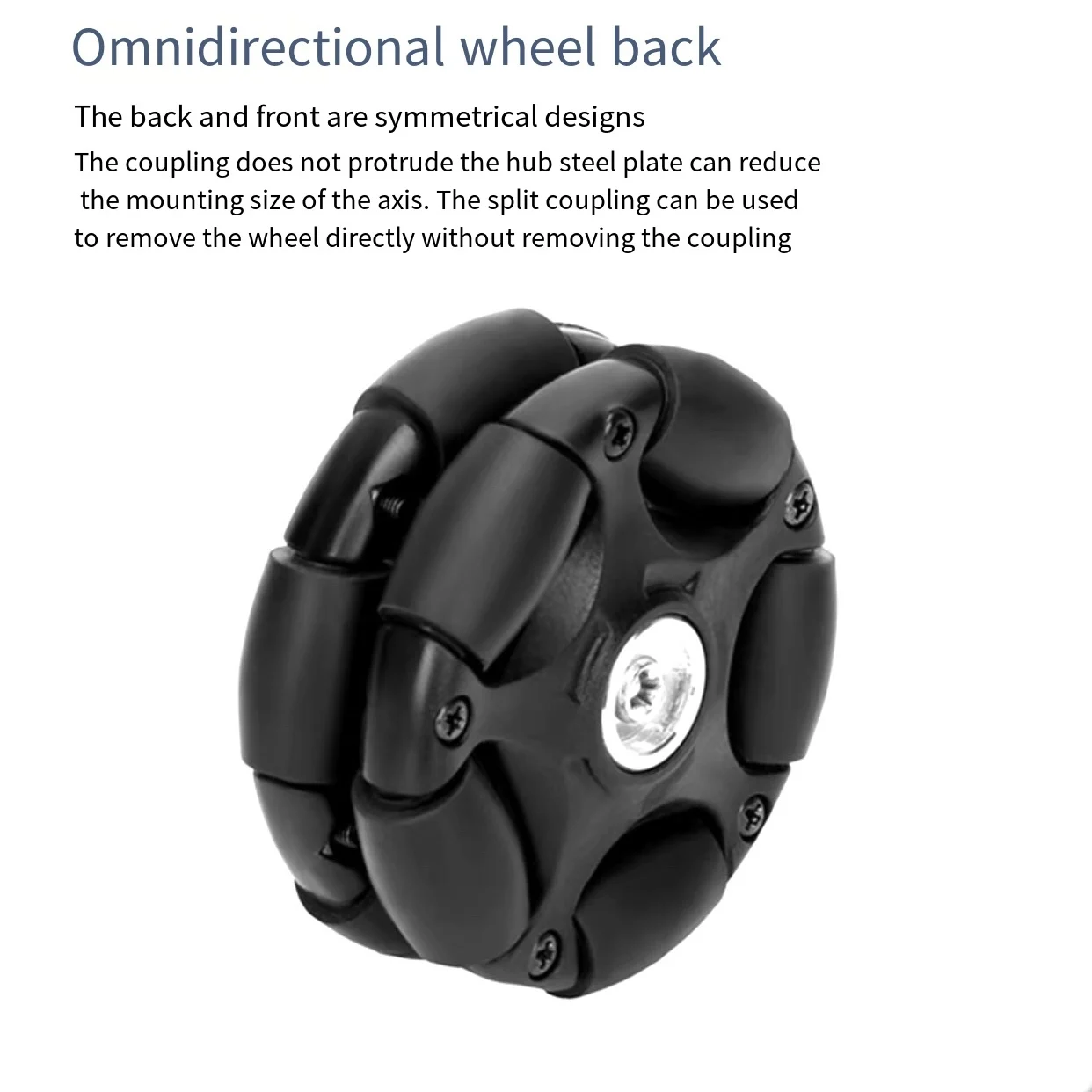 ล้ออเนกประสงค์โลหะสำหรับหุ่นยน - Robot Wheel บทวิจารณ์และราคา