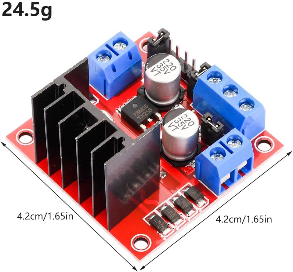 L298N โมดูลบอร์ด L298N stepper - L298N Module บทวิจารณ์และราคา