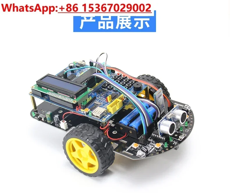 บอร์ดพัฒนาสมาร์ทคาร์ C51 MCU 5 - Robot Bluetooth Car บทวิจารณ์และราคา