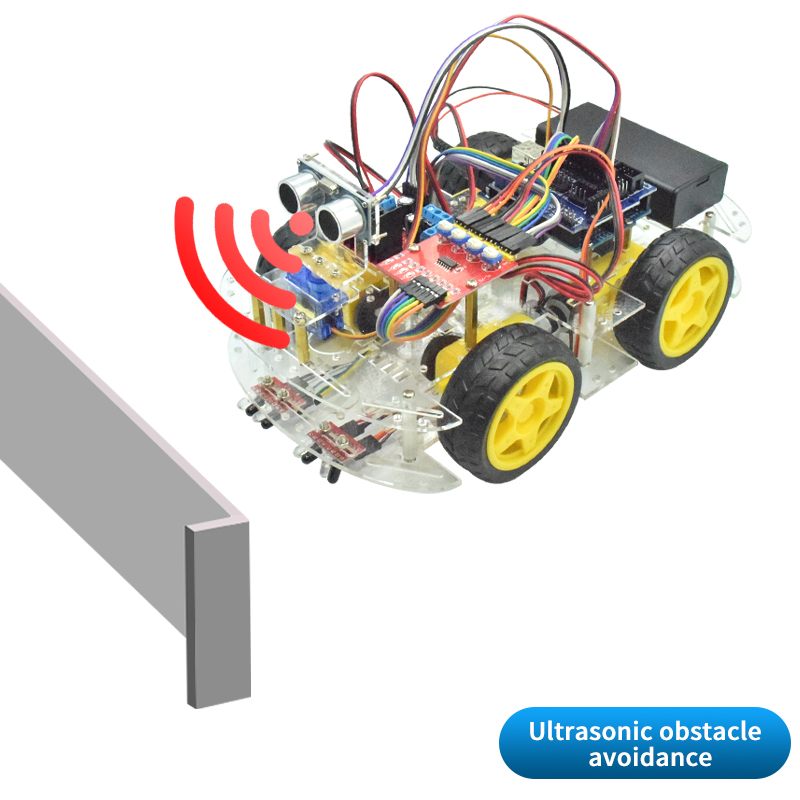 ชุดแชสซีรถหุ่นยนต์อัจฉริยะขับเ - Tracked Robot Chassis บทวิจารณ์และราคา