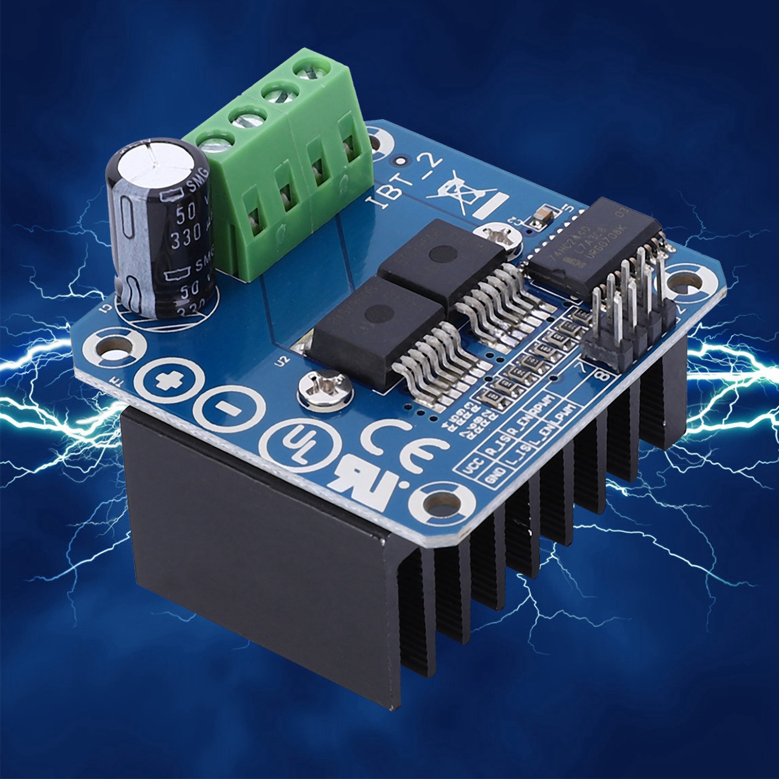 BTS7960 43A โมดูลขับเคลื่อนมอเ - Motor Driver Module บทวิจารณ์และราคา