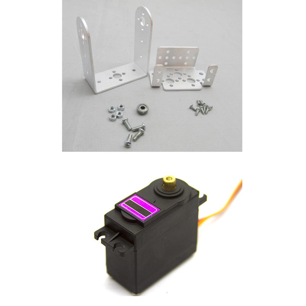 ชุดแพน-ทิลต์แบบหุ่นยนต์รุ่นอัป - Servo Pan Tilt บทวิจารณ์และราคา