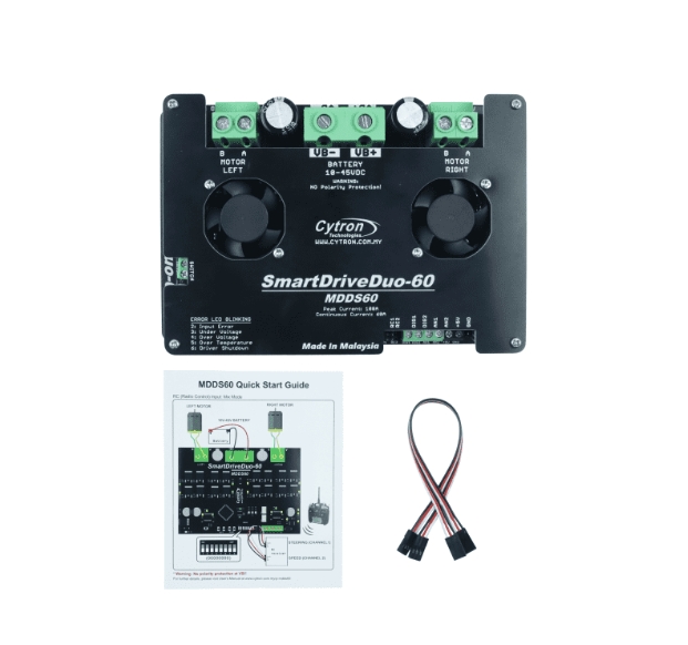MDDS60 60Amp 7V-45V สมาร์ทไดรฟ - Motor Driver Module บทวิจารณ์และราคา