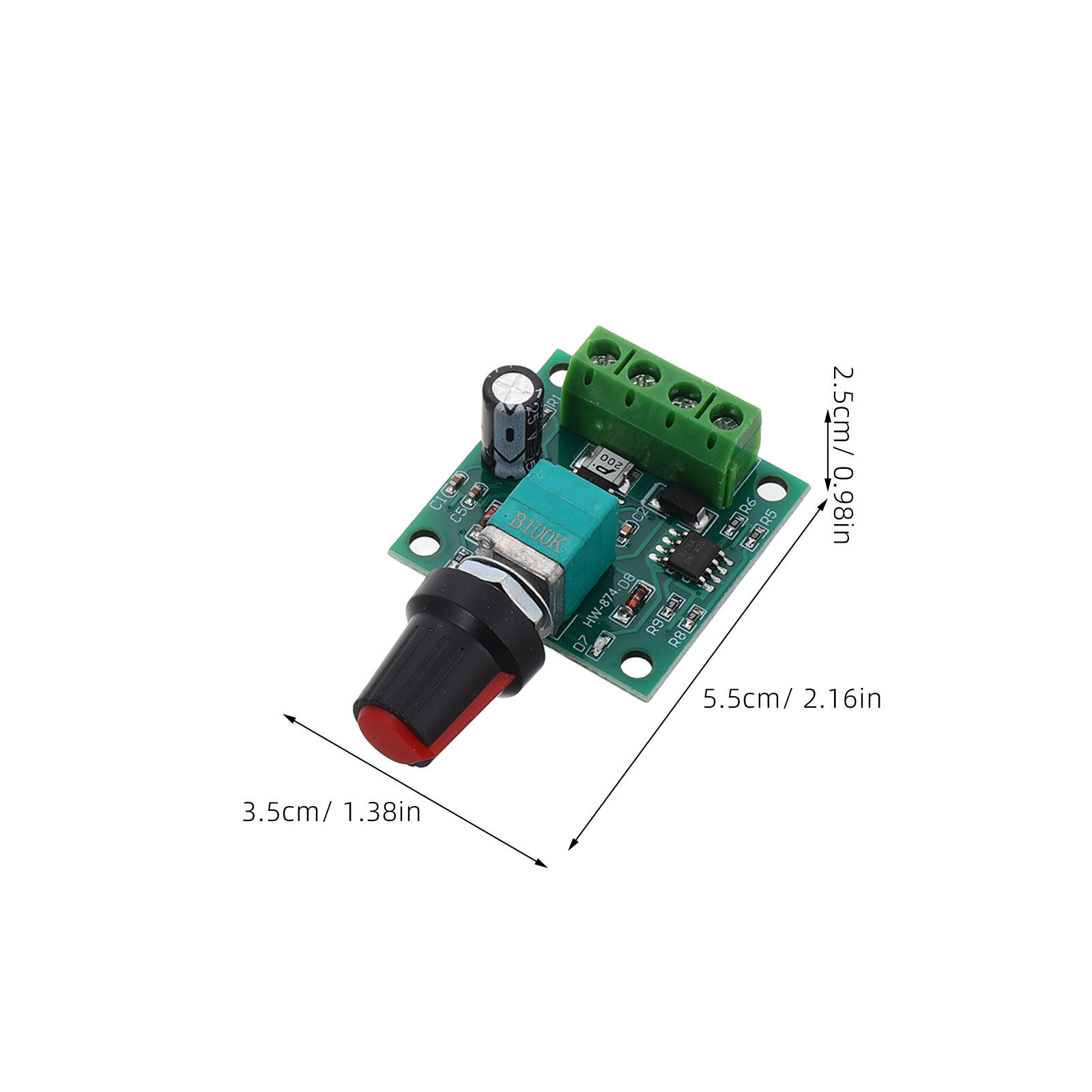 5 ชิ้น ตัวควบคุมความเร็วมอเตอร - Dc Motor 12V บทวิจารณ์และราคา