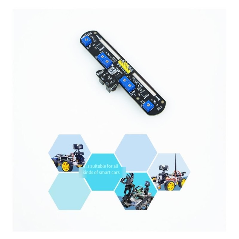Y43A-6-Channel โมดูลติดตามอินฟ - Robot Bluetooth Car บทวิจารณ์และราคา