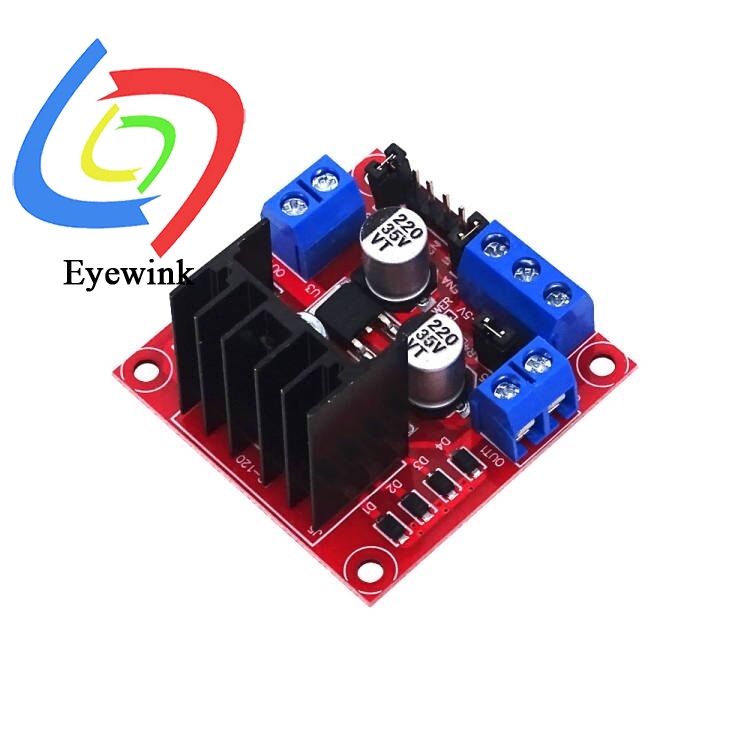 L298N บอร์ดควบคุมมอเตอร์สเต็ปเ - L298N Module บทวิจารณ์และราคา