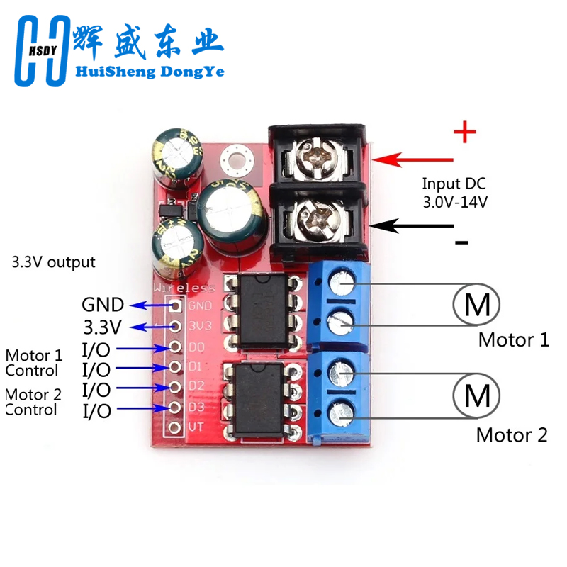 H Bridge รีโมทคอนโทรล 5A 3 V-1 - L298N Module บทวิจารณ์และราคา